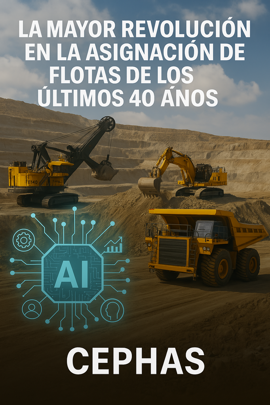 Mining Fleet Optimization Illustration